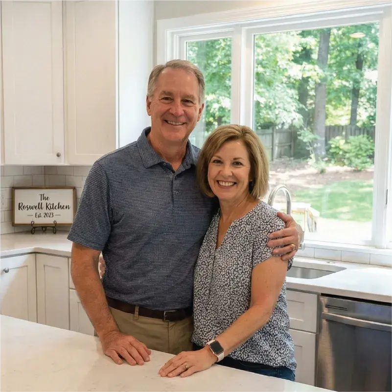 Kitchen remodel for Michael & Sandra T.