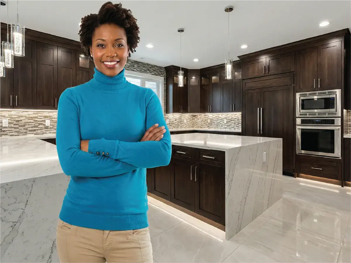 Kitchen remodel for Eleanor & James